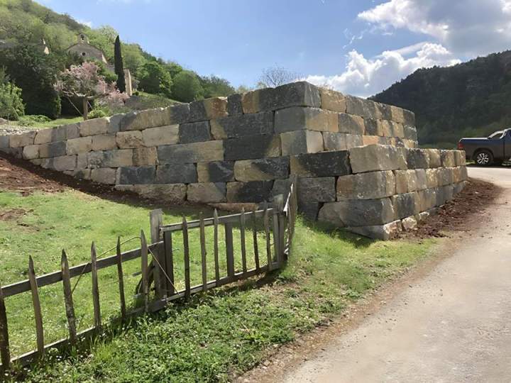 Travaux d'enrochement Mende